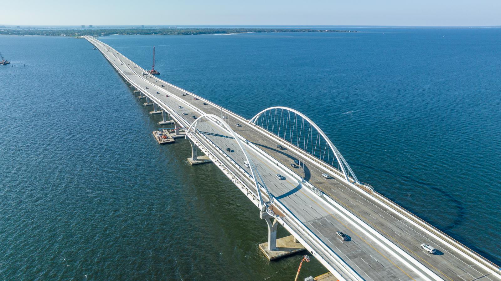 GRL Provides PDA Testing Services for the Pensacola Bay Bridge